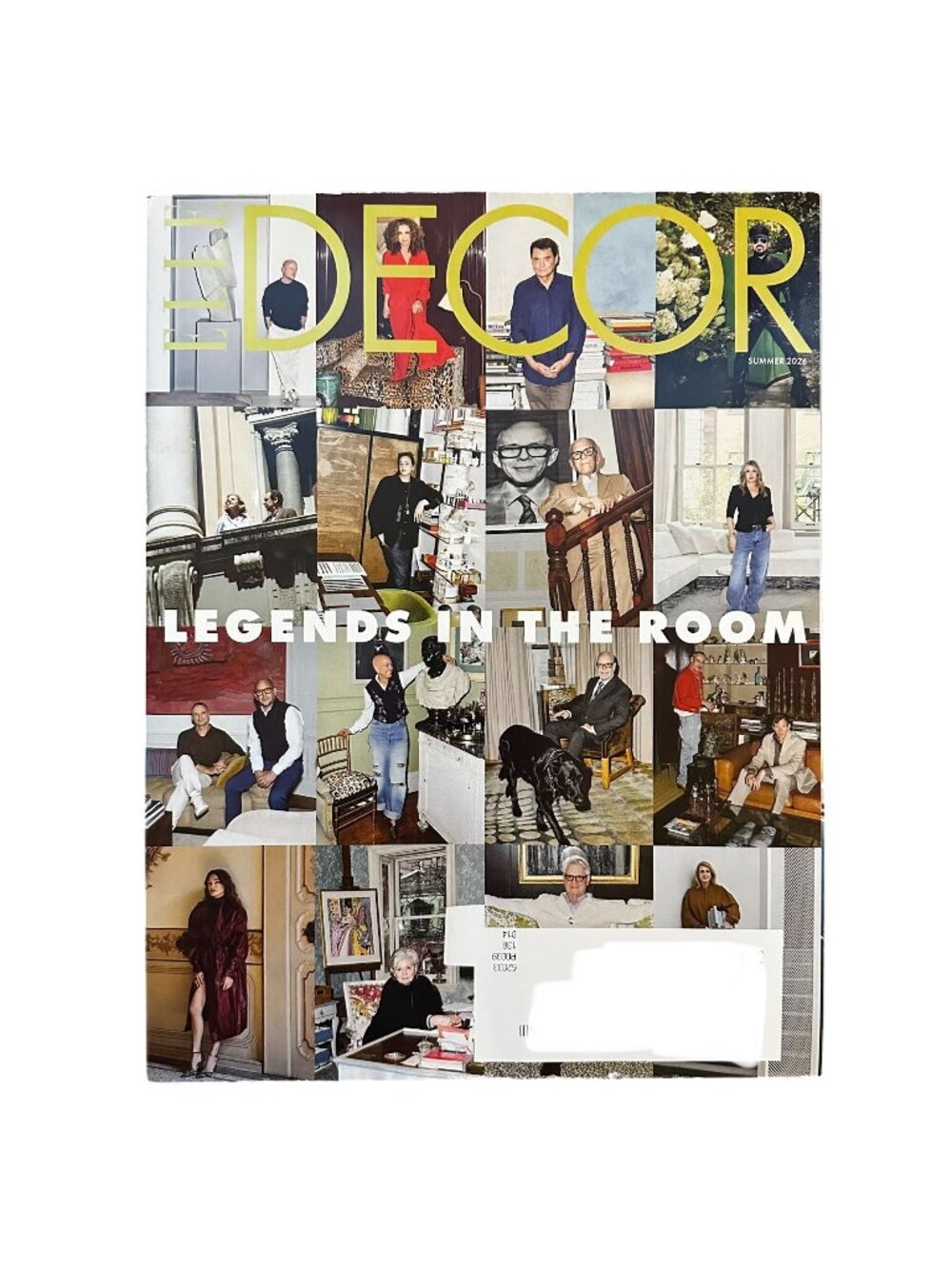 Elle Decor Magazine Summer 2026 Legends in the Room